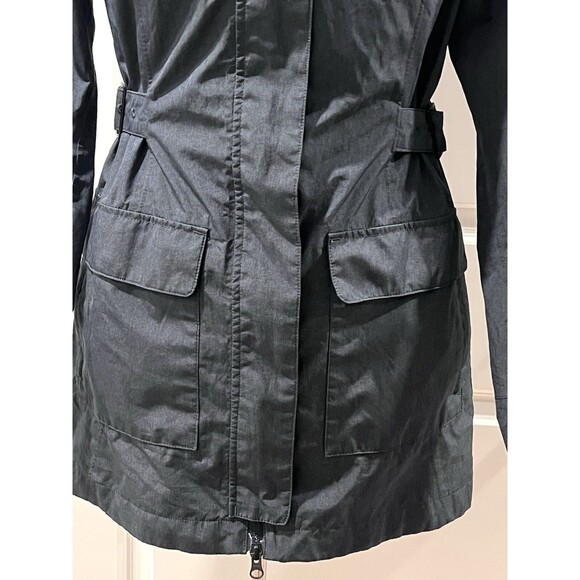 The North Face Tomales Bay DryVent Jacket Women XS Blue Full Zip Hooded Long - Picture 6 of 16